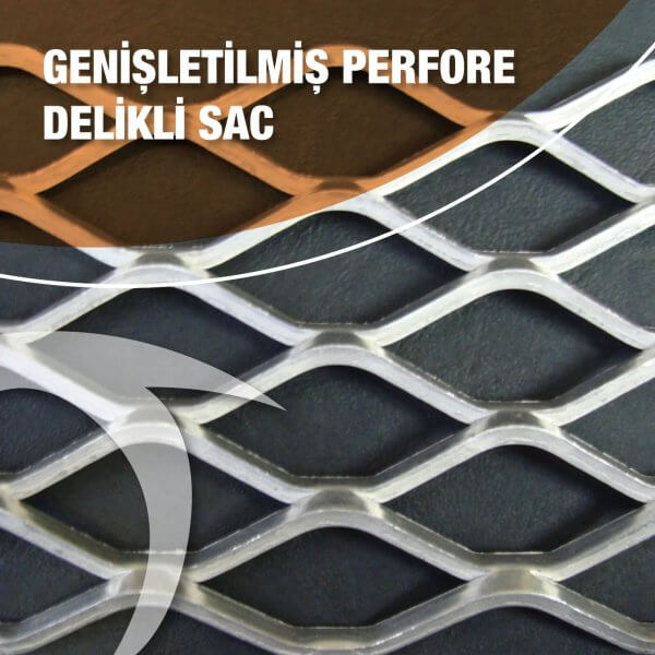 Genişletilmiş Perfore Delikli Sac