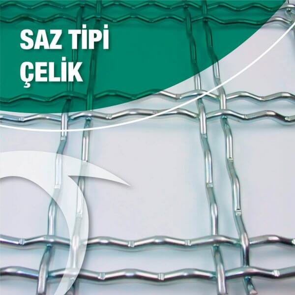 Saz Tipi Çelik Elekler