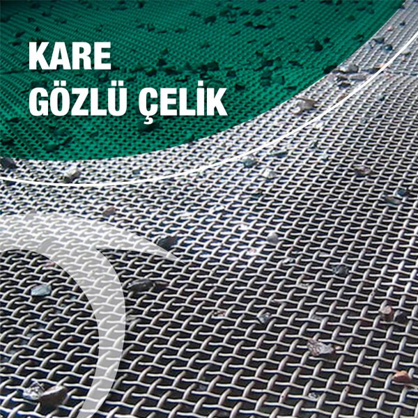Kare Gözlü Çelik  Örgü Elek KT-001